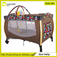 High quality hot sale baby playpen travel cot